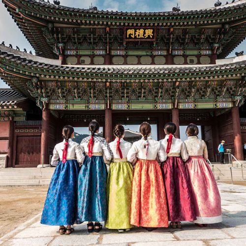 Gyeonbokgung Palace in Seoul, Korea